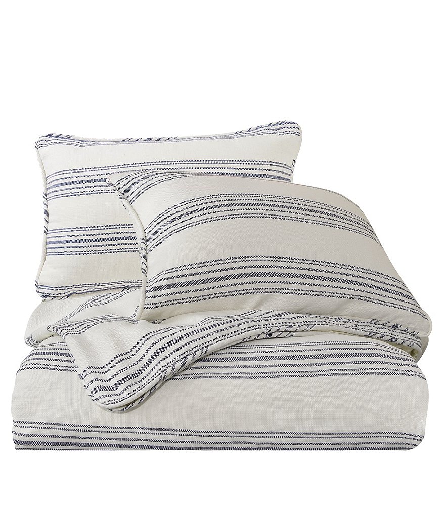 HiEnd Accents Prescott Stripe Duvet Cover Mini Set