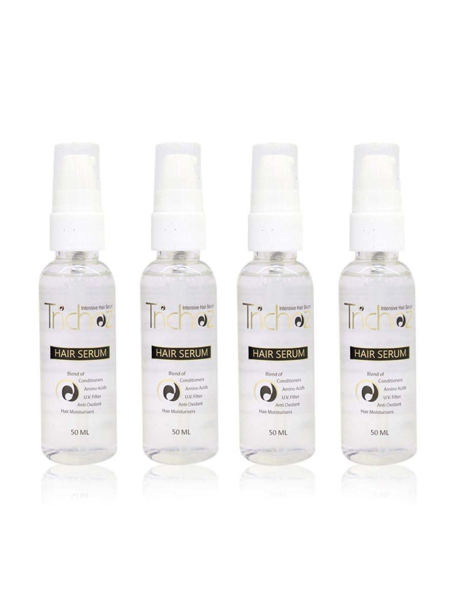 Trichoz Intensive Hair Serum - Pack of 4 (50 ml)