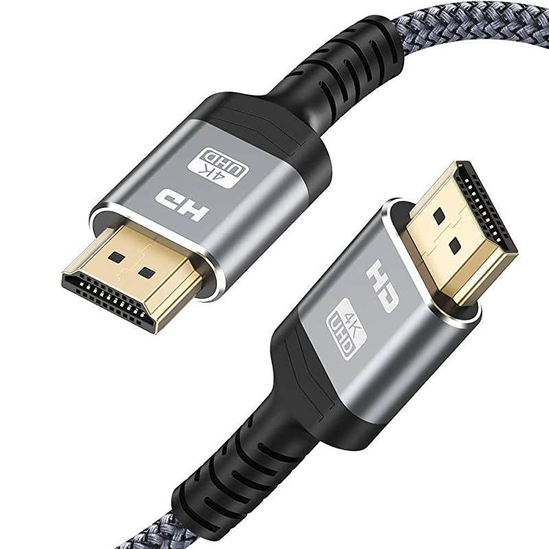 4K60Hz HDMI Cable 10ft3M High Speed 18Gbps HDMI 20 Cable Nylon Braided Supports Ethernet 4K HDR 2160p 1080p 3D HDCP 22 ARC HDTV Projector Monitor PS 34 Bluray