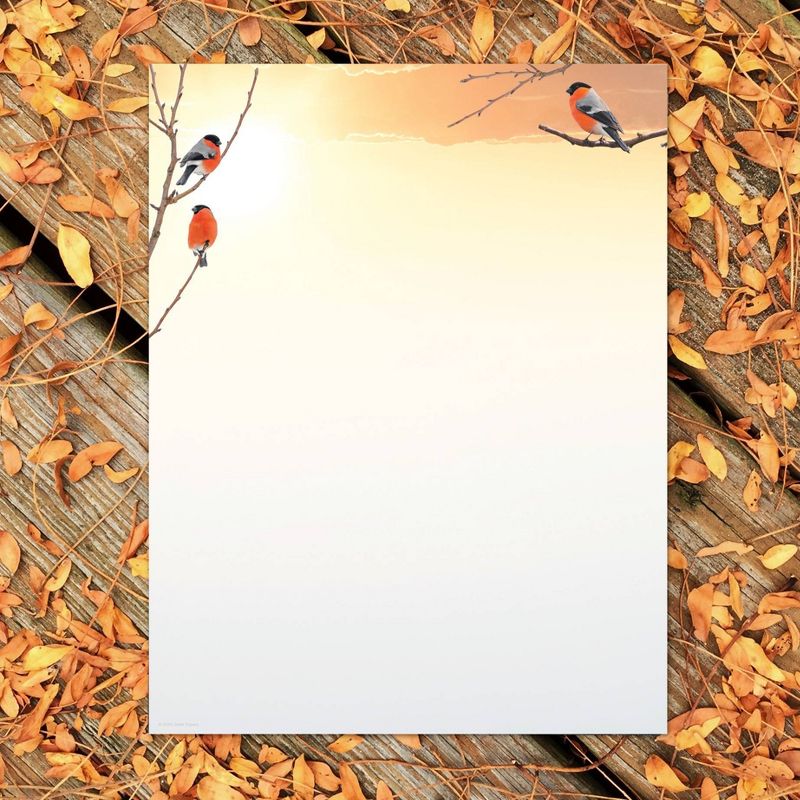 80ct Fall Birdies Letterhead