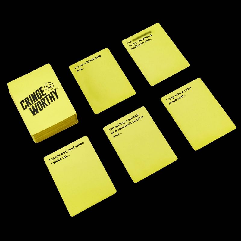 Cringeworthy Adult Party Game