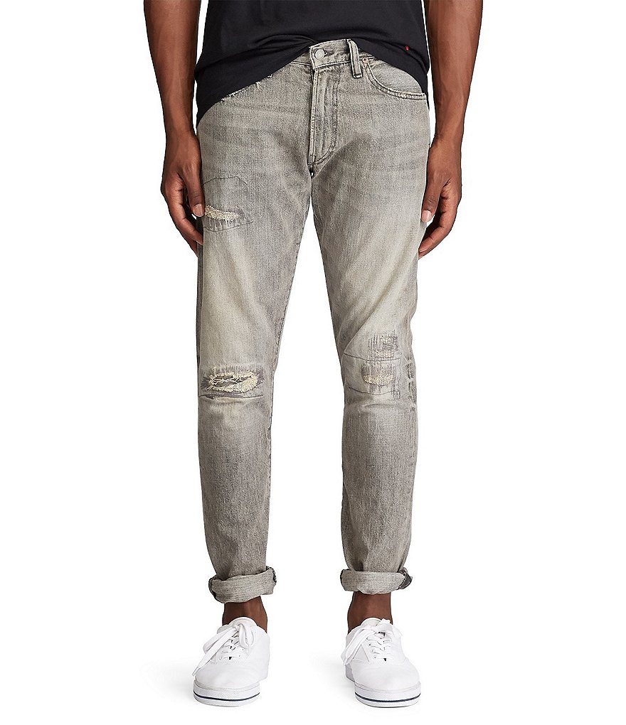 Polo Ralph Lauren Sullivan Slim-Fit Brennan Repaired Jeans