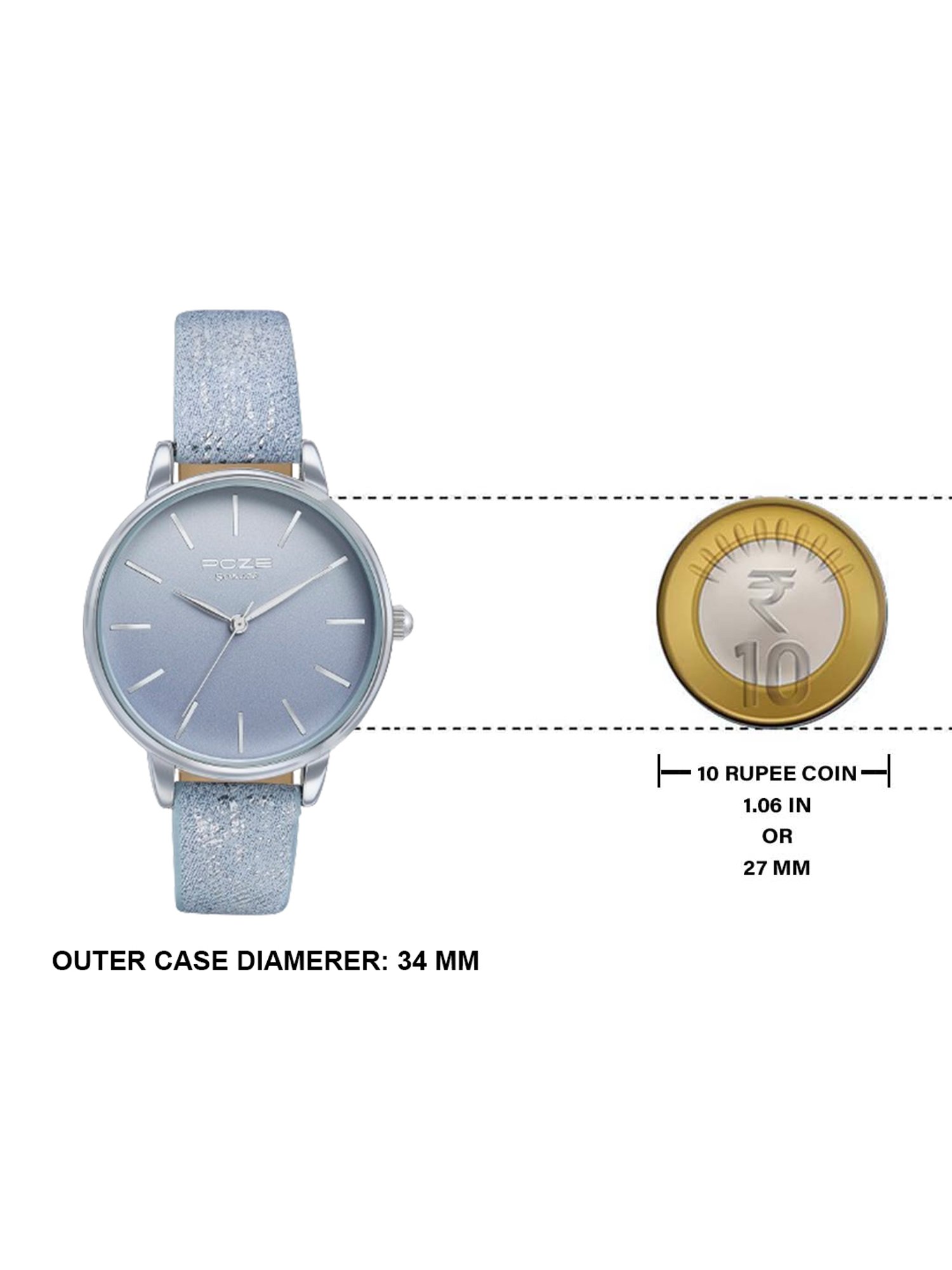 Sonata Poze 3.0 SP80091WL01WF Analog Watch for Women