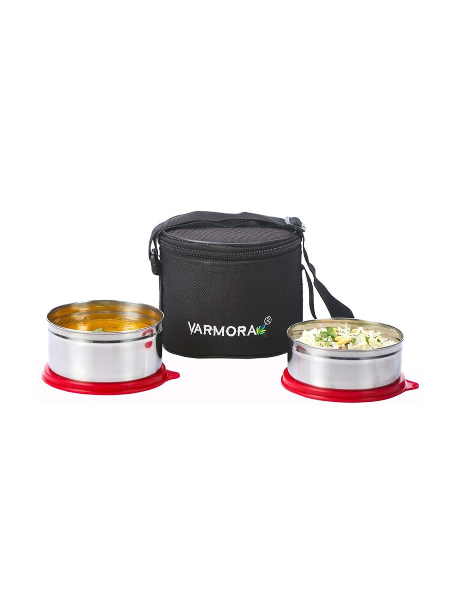 Varmora Pink Stainless Steel Lunch Box - 520 ml