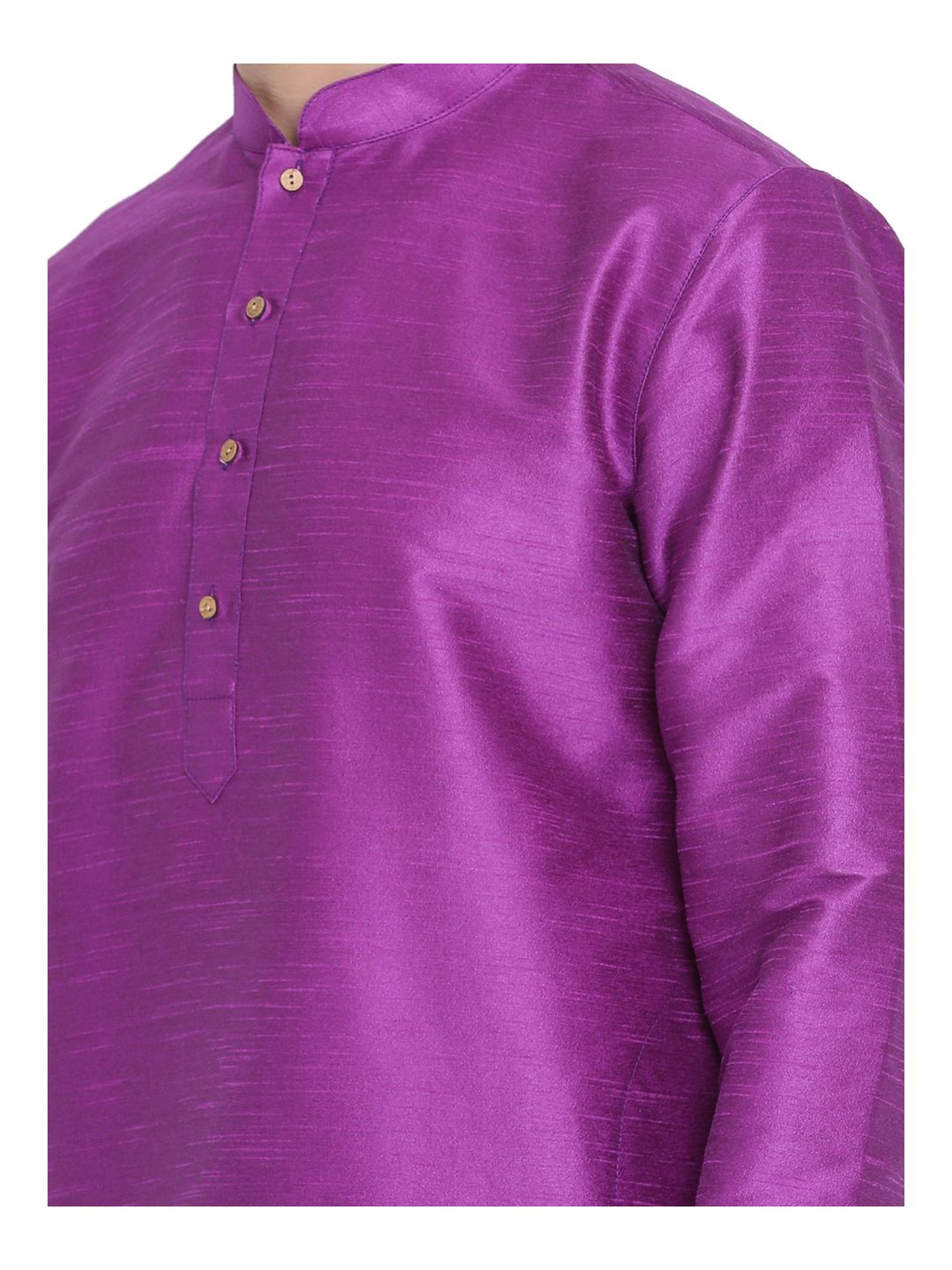 Manthan Fawn & White Regular Fit Kurta