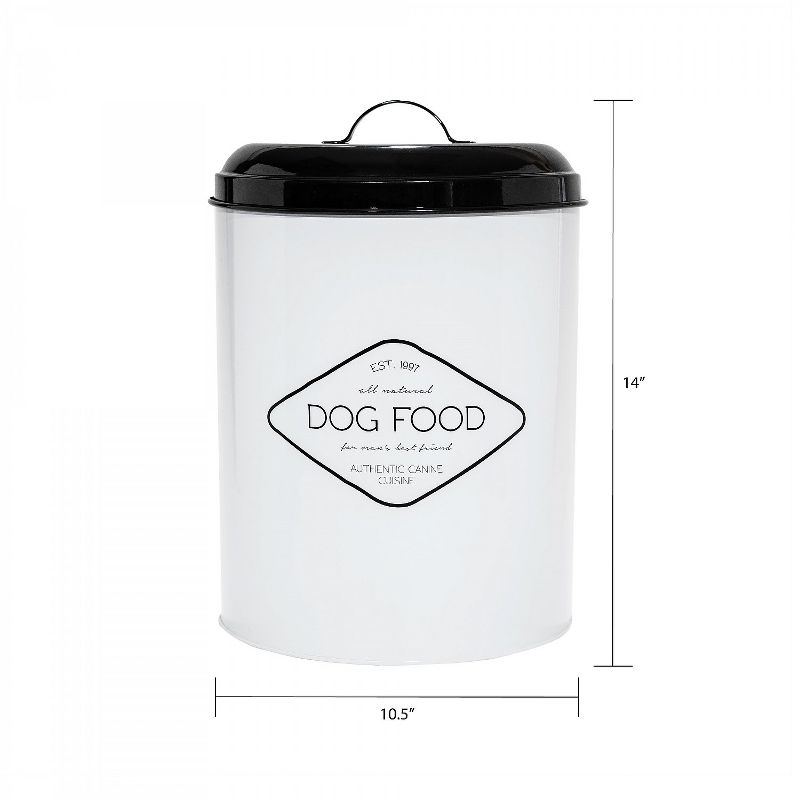 Amici Pet Buster Metal Food Bin, All Natural