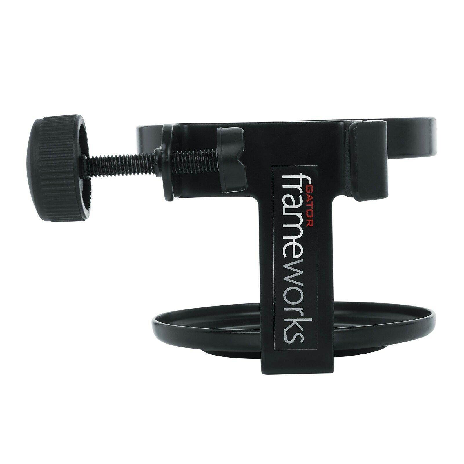 Gator GFW-SINGLECUP Single Cup Beverage Holder Mount for Mic Drum Stands w Clamp