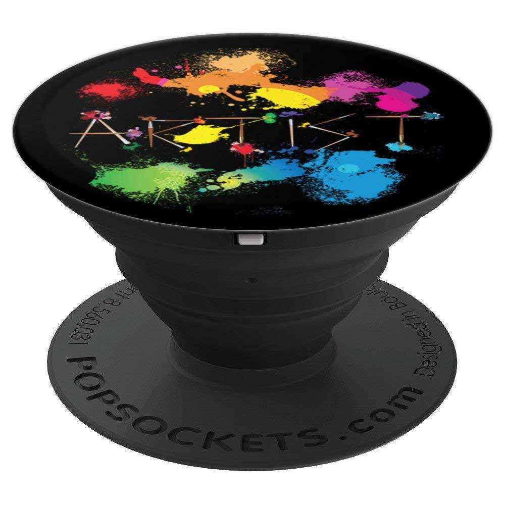 Messy Paint Splatter Art Brush Design For Artists