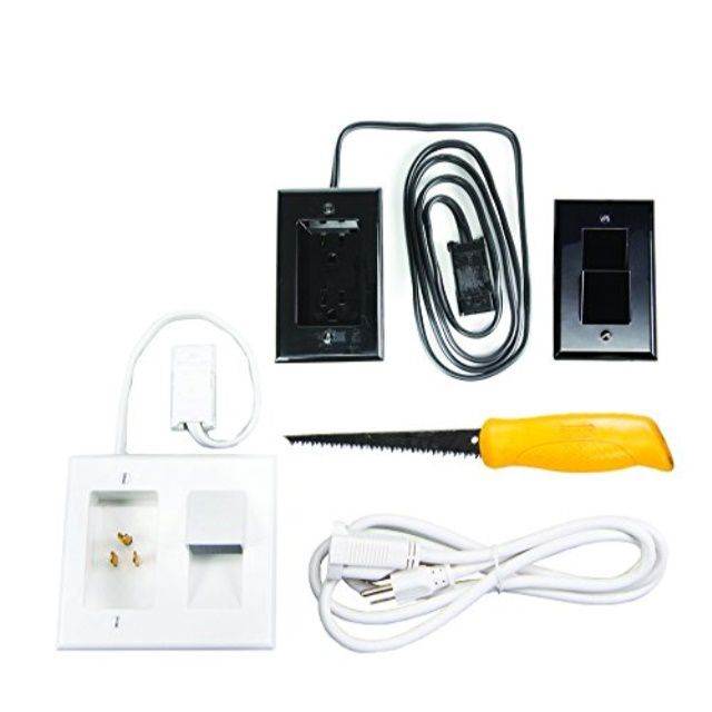 OmniMount OPK2 In-Wall Power and Cable Management System