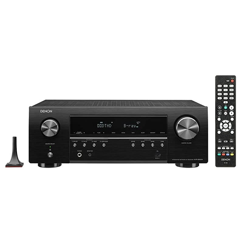 3.1 Channel Home Theater System with Powered Subwoofer & Denon AVR-S650H Receiver | One (1) T30 Center Channel, Two (2) T50 Tower Speakers, PSW10 Sub | Alexa + HEOS