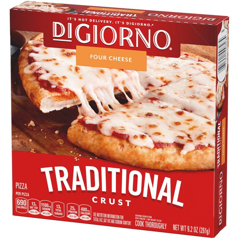 DiGiorno Cheese Stuffed Crust Three Meat Frozen Pizza - 9.2oz