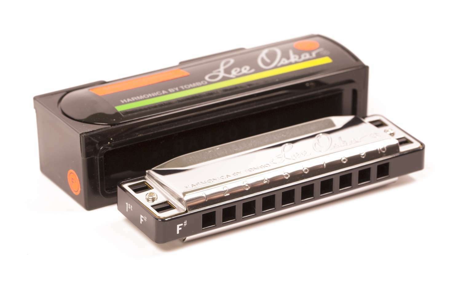 Genuine New Lee Oskar 1910 Harmonica Major Key F Sharp