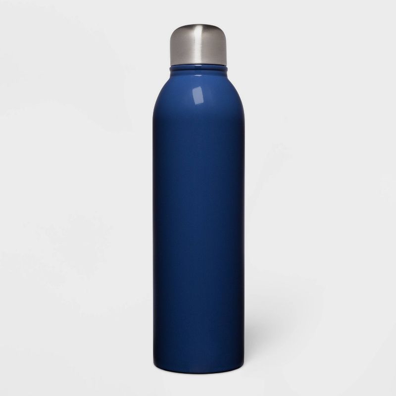 17oz Stainless Steel Water Bottle Blue - Room Essentials™