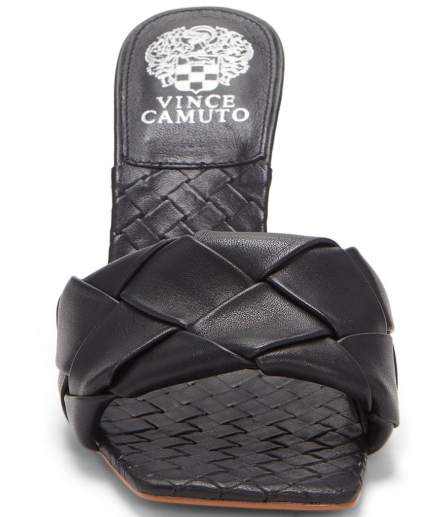 Vince Camuto Brelanie Woven Leather Dress Mules