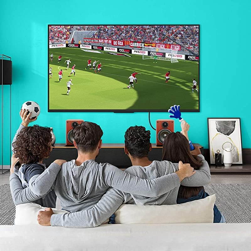 Degree Toslink Optical Cable 360 Degree FreeRotating Plug Fiber Optic Cable SPDIF Toslink Male to Male Cable for Home Theater Sound Bar TV PS4 XboxGrey 165Ft5m