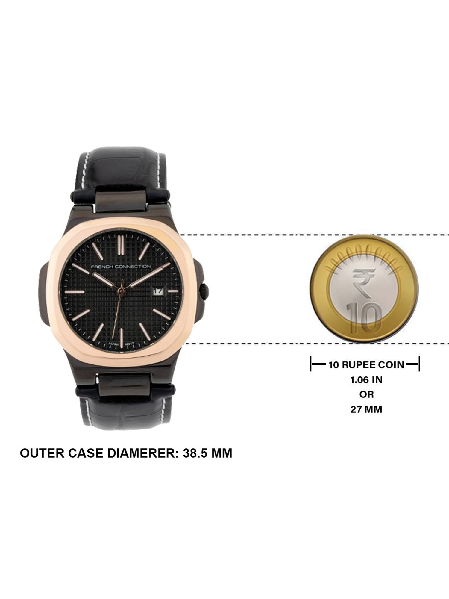 French Connection FCB2BL Analog Watch for Men