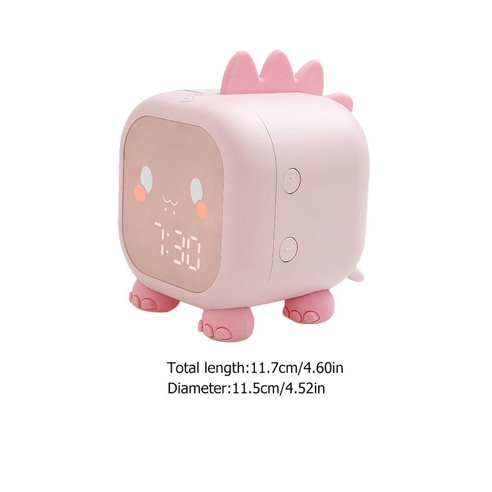 1PC Lovely Delicate Adorable Stylish Nap Timer Alarm Clock Sleep Sound Machine for Bedroom