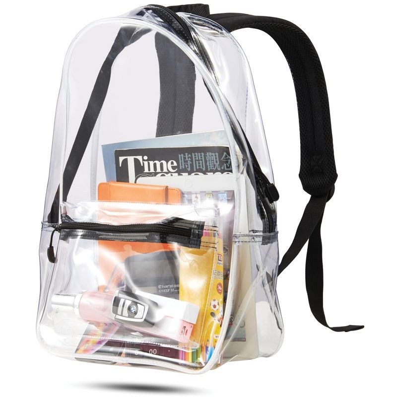 Staples Backpack, Solid, Clear 58799-US