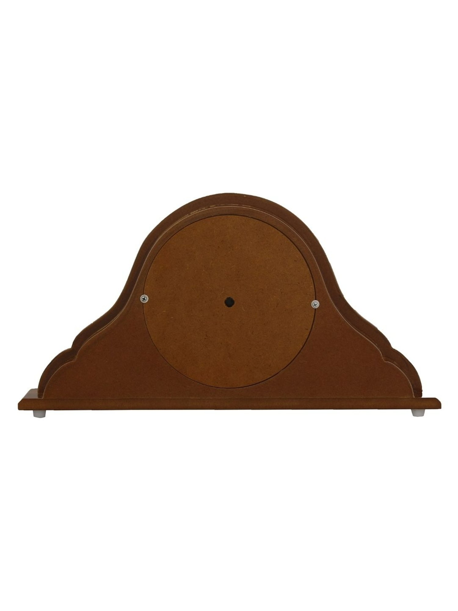 CHRONIKLE Horizontal Brown Wood Table or Desk Clock