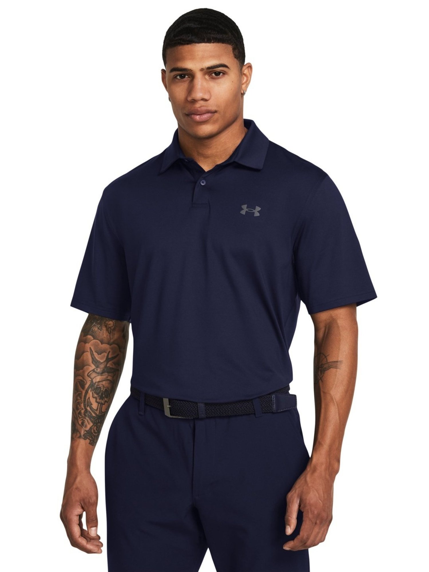 Under Armour Blue Slim Fit Polo T-Shirt