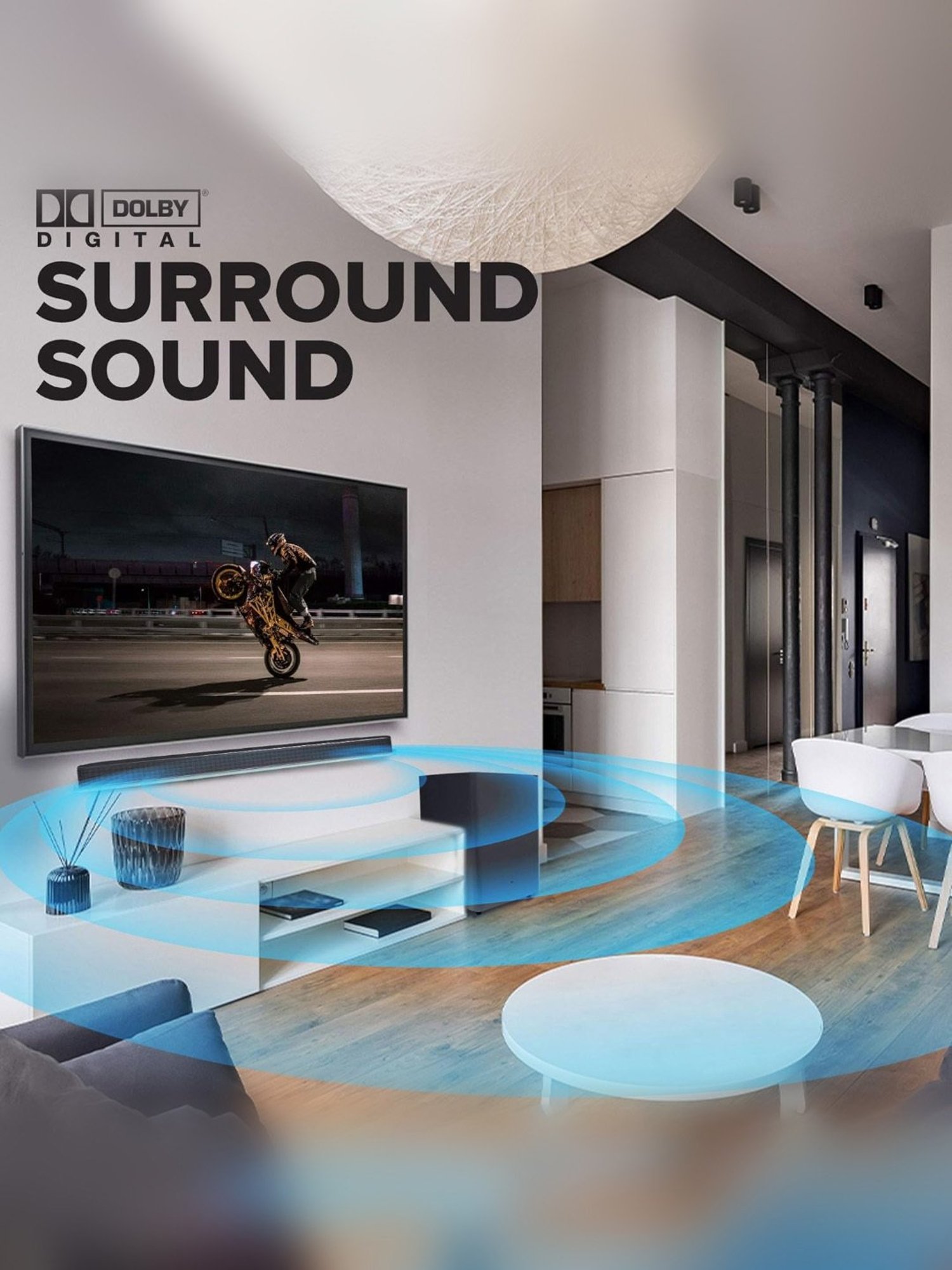 JBL Bar 2.1 Deep Bass Soundbar with Wireless Subwoofer (Black)