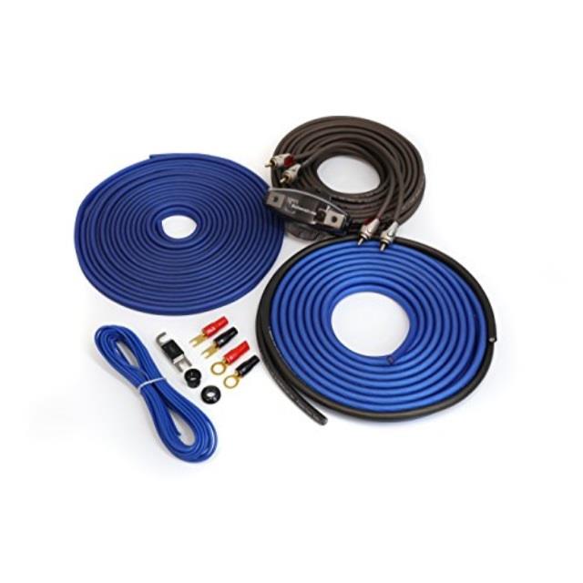 KnuKonceptz Kolossus 8 Gauge OFC Amplifier Installation Kit