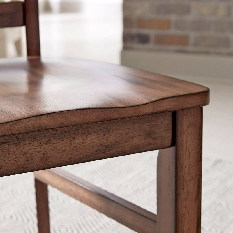 Sedona Pair of Dining Chairs Toffee Brown - Home Styles