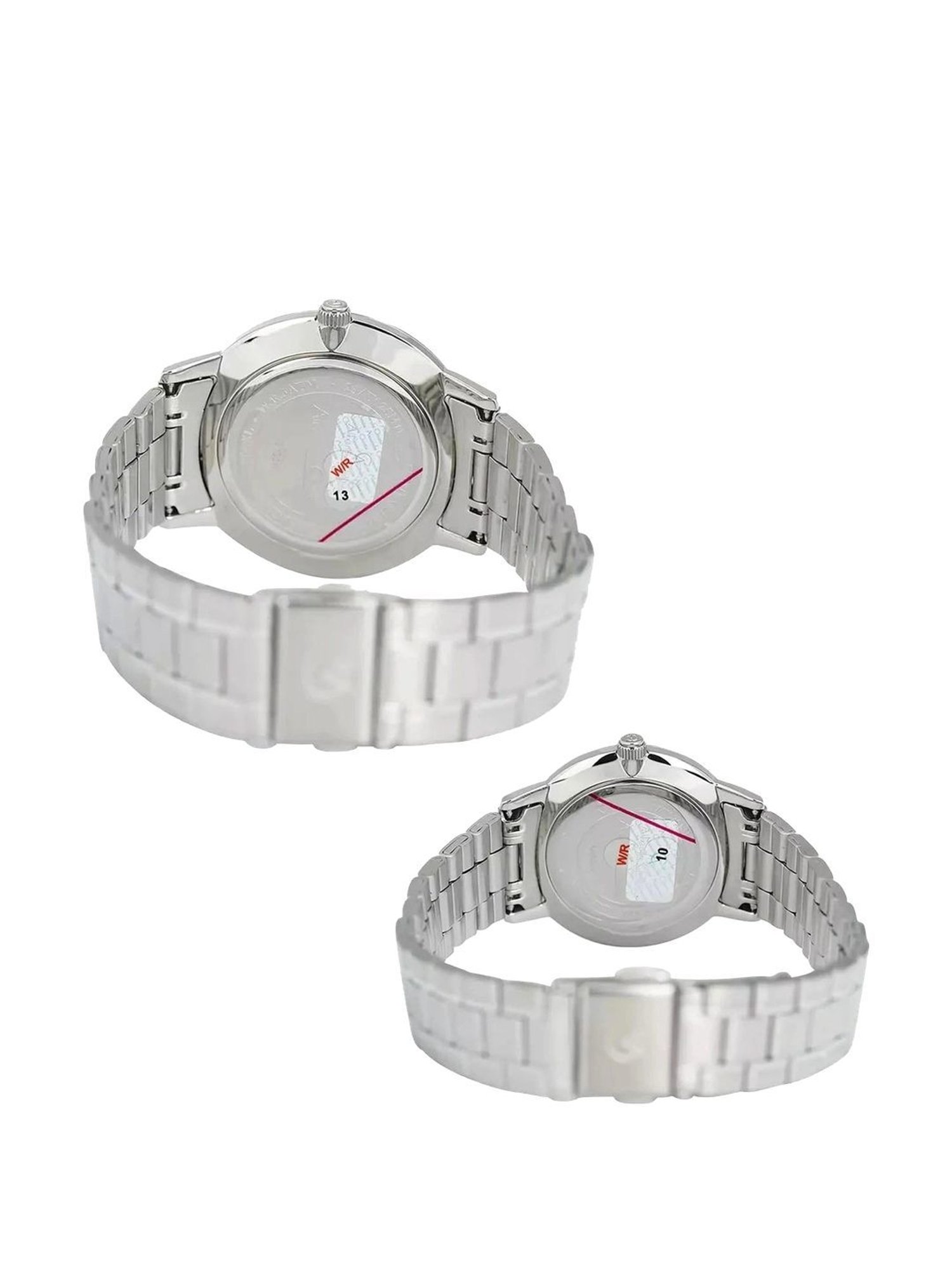 ALEXANDRE CHRISTIE 8689MHLHSSBA AC Collection Classic Analog Couple Watch