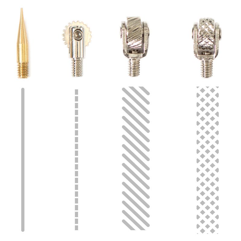 We R Fuse Tool Tips 4/Pkg-Decorative, Cutting & Fusing