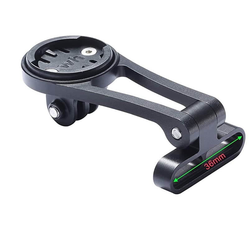 Adjustable Out Front Combo Computer MountBicycle Extended MountBike Stem Top Cap Mount for Wahoo ElemntElemnt BoltElemnt MiniSport Action Camera and Bike Lights RedAdjustable