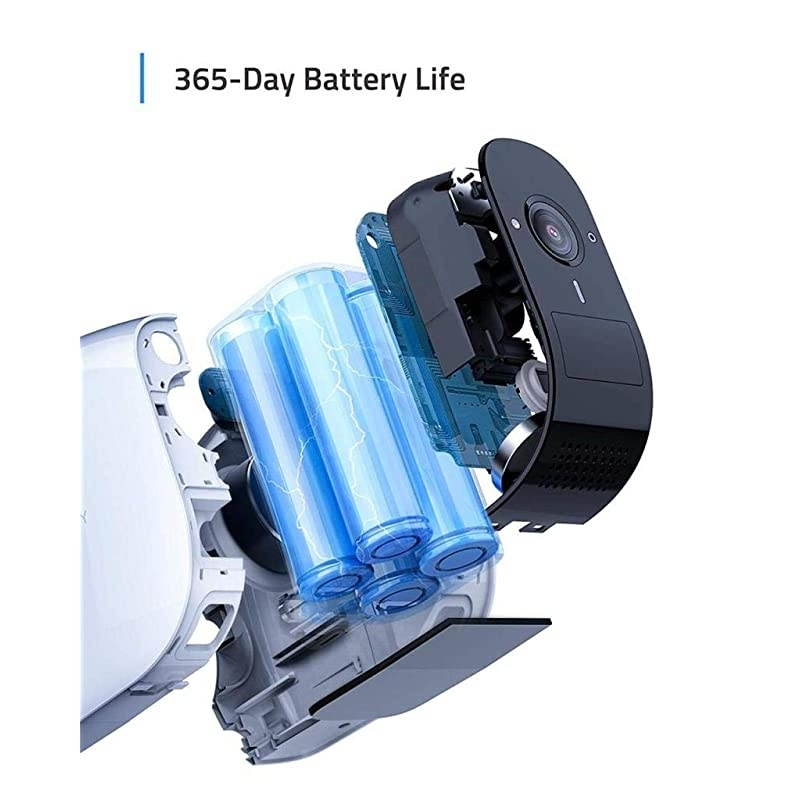 Security, Cam E, Wireless Security Camera, 365-Day Battery Life, 1080P HD, 2-Way Audio, IP65 Weatherproof, Indoor and Outdoor Use, Add-On Camera, Requires HomeBase or HomeBase E