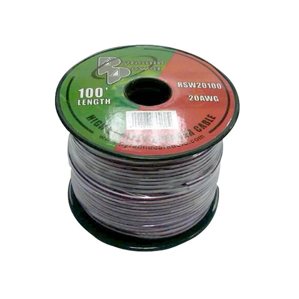 20 Gauge 100 ft. Spool of High Quality Speaker Zip Wire