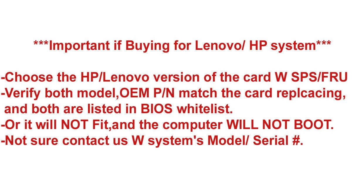 New lenovo 20200015 FRU 60Y3247 Realtek RTL8188CE 802.11b/g/n Wireless PCIe Half