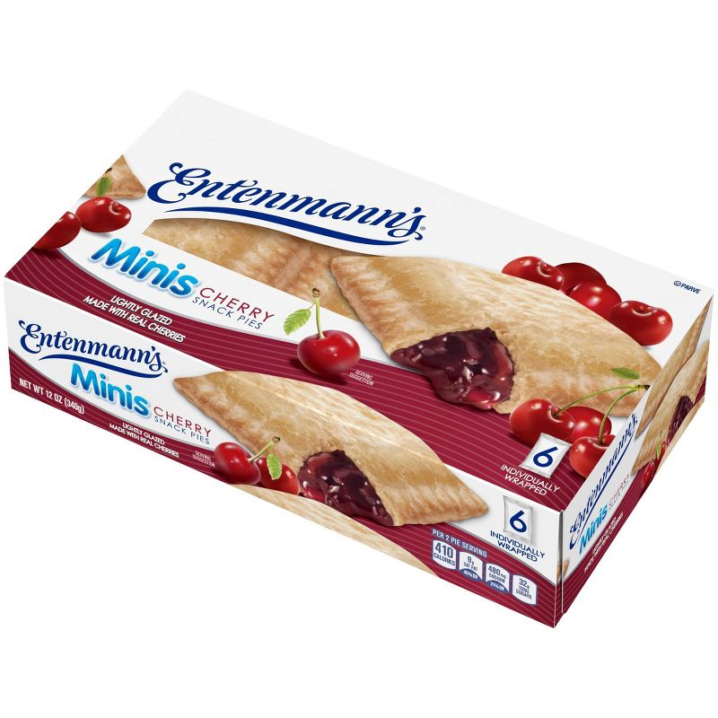 Entenmann's Mini Cherry Snack Pies - 6ct/12oz