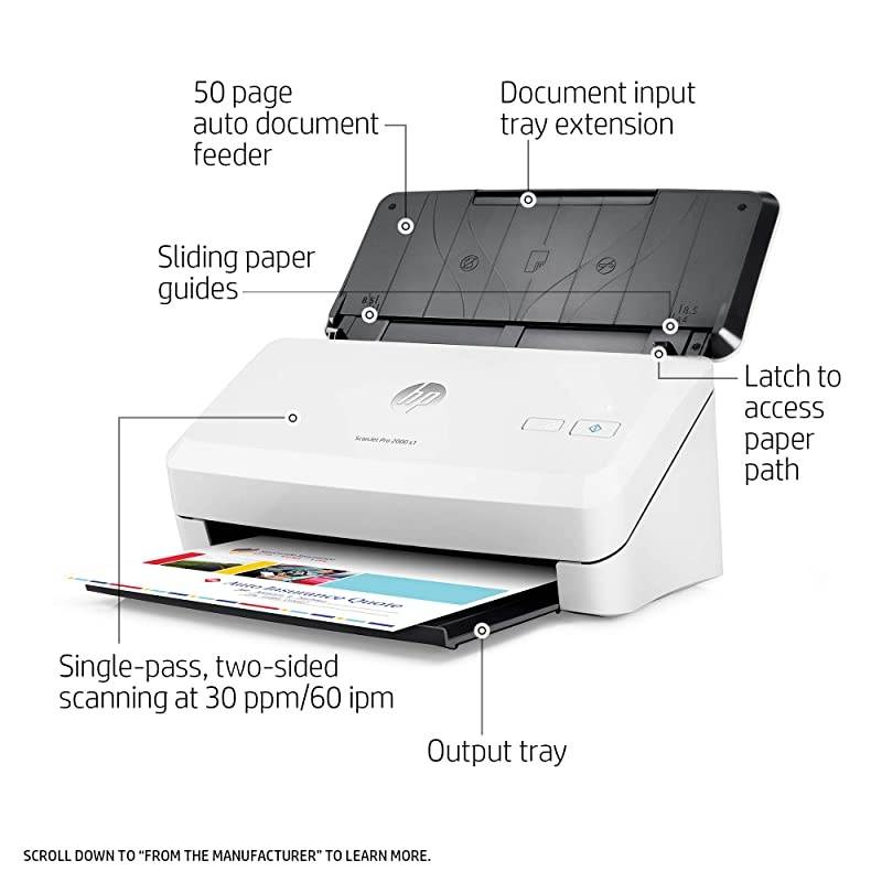 ScanJet Pro 2000 s1 Sheet-feed OCR Scanner