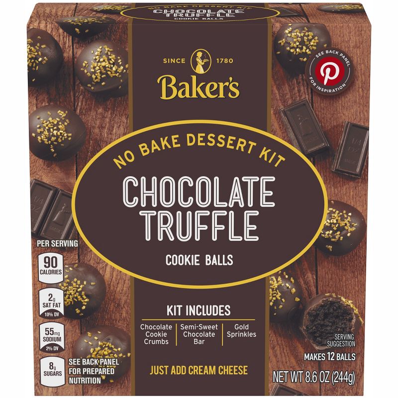 Baker's Chocolate Truffle Kit - 8.6oz