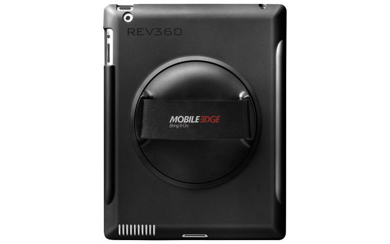 Mobile Edge Carrying Case iPad - Black - Acrylonitrile Butadiene Styrene (ABS) - Hand Strap - 9.8" Height x 7.5" Width x 1.5" Depth