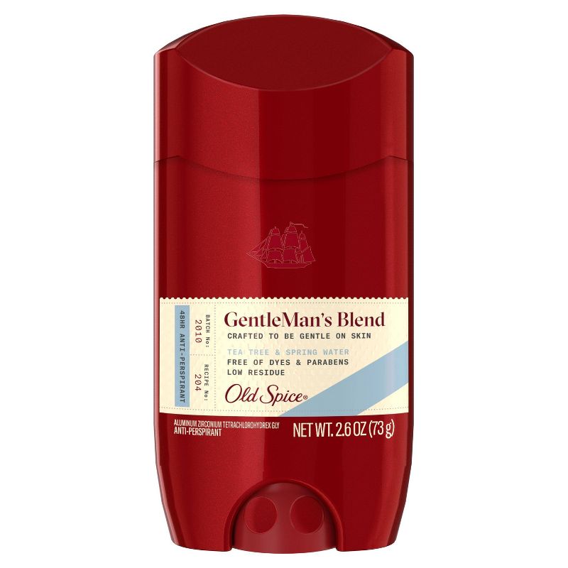 Old Spice GentleMan's Blend Tea Tree & Spring Water Anti-Perspirant and Deodorant - 2.6oz 