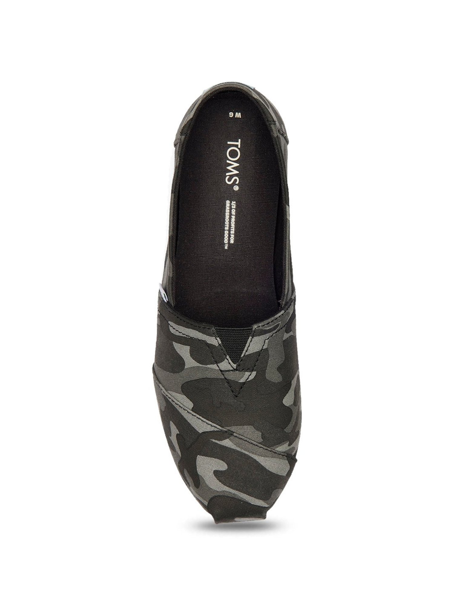 TOMS Women's Alpargata Cloudbound Black Casual Shoes