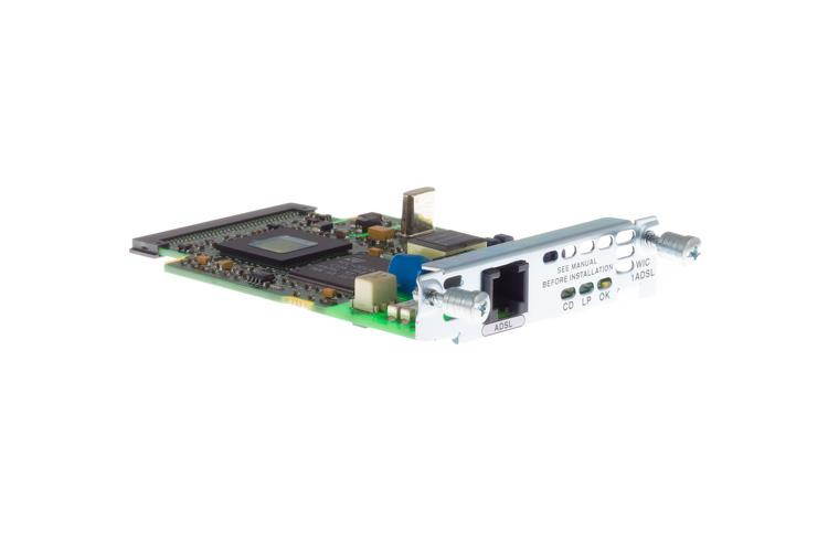 Cisco 1 Port ADSL WAN Interface Card, WIC-1ADSL, Lifetime Warranty