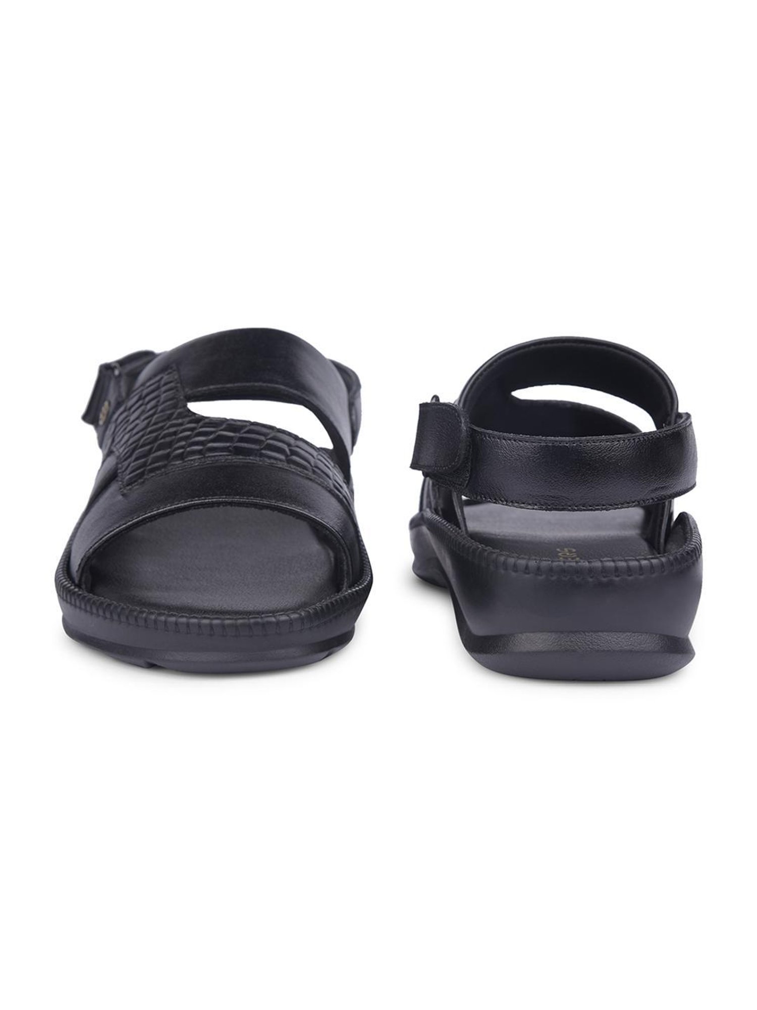 Healers by Liberty Men's Black Back Strap Sandals