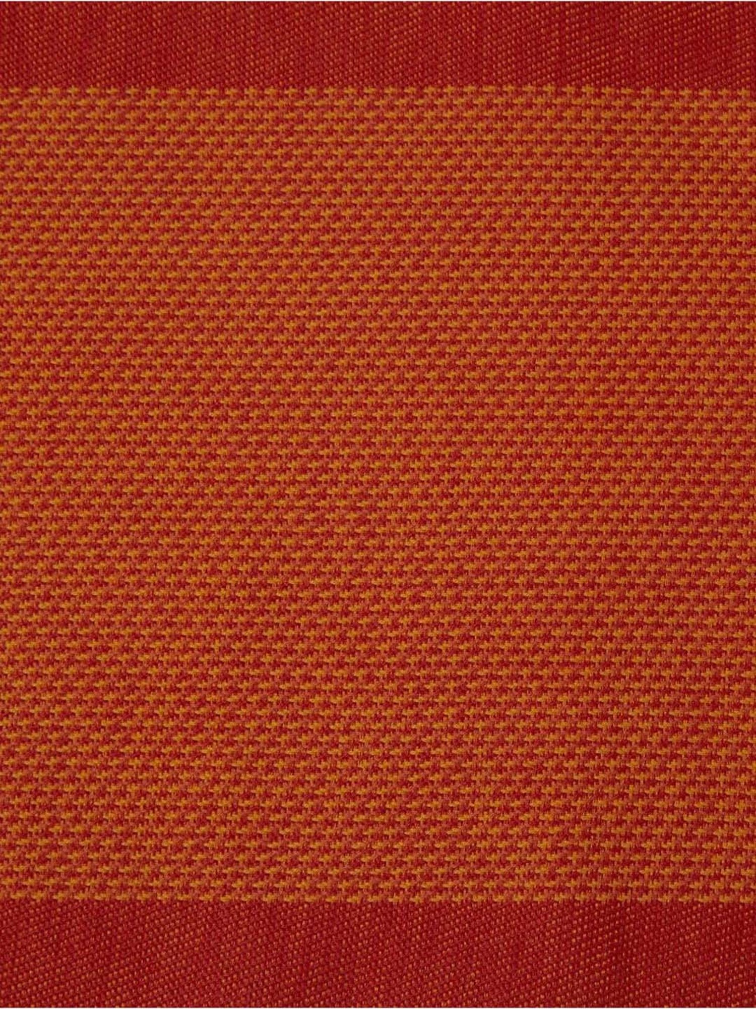 Fabindia Red-Orange Cotton 199 TC 525 GSM Runner