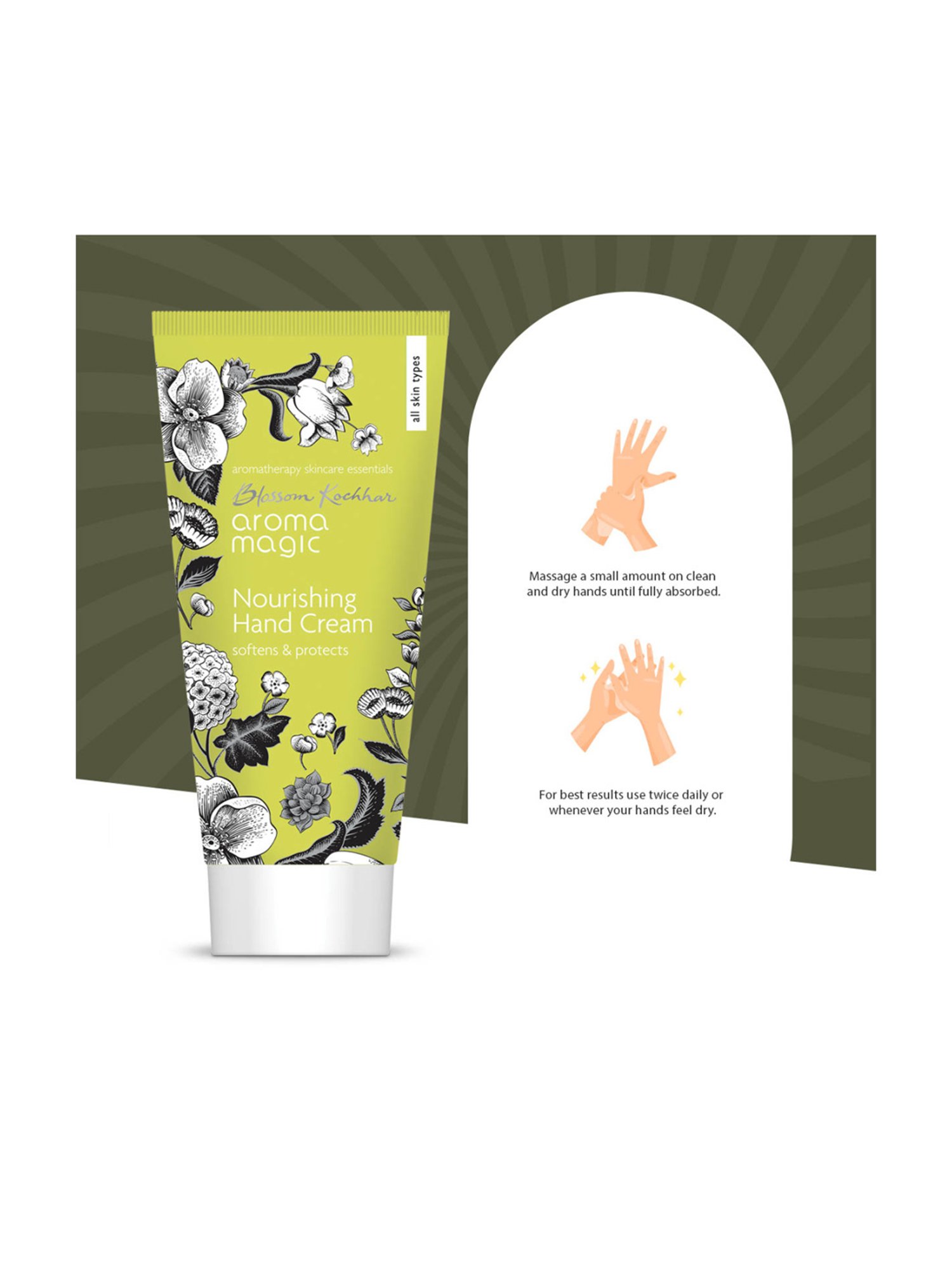 Aroma Magic Nourishing Hand Cream - 50 gm