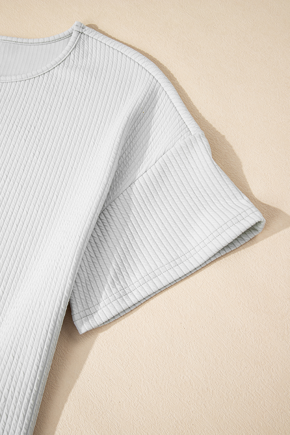 Red Cheetah Print Casual Short Sleeve Crew Neck T Shirt