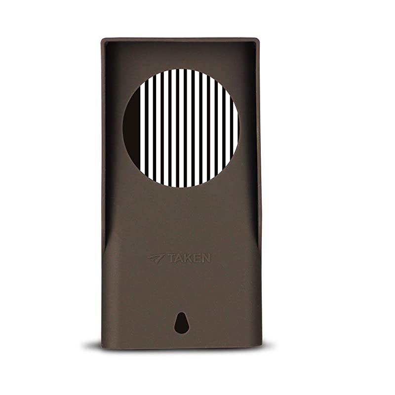 Real Water Resistant Protective Case for Wyze Cam Pan,Silicone Skin Suitable for Indoor and Outdoor use,Anti-Scratch Protective UV and Weather Resistant (1-Pack, Brown)