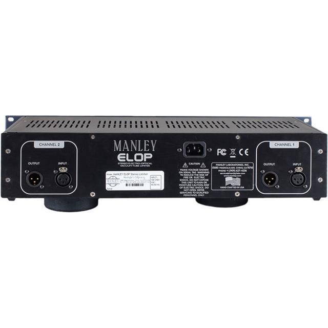 Manley Labs ELOP+ Stereo Electro-Optical Vacuum Tube Limiter/Compressor #MELPP