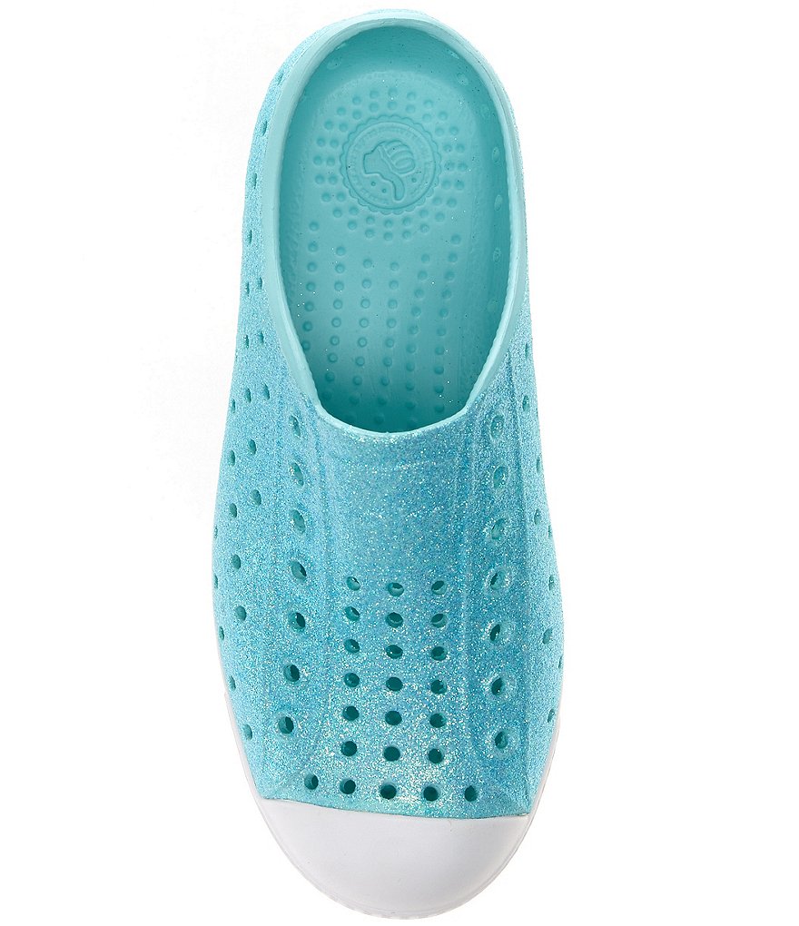 Native Girls' Jefferson Bling Glitter Slip-On Sneakers (Youth)