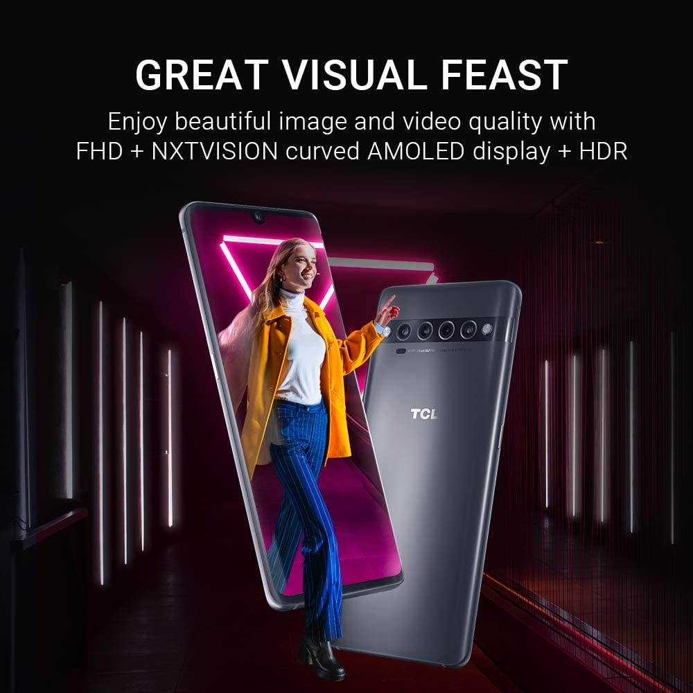 Tcl 10 Pro T799B-2Alcus11 128Gb Ember Gray Generic Kit