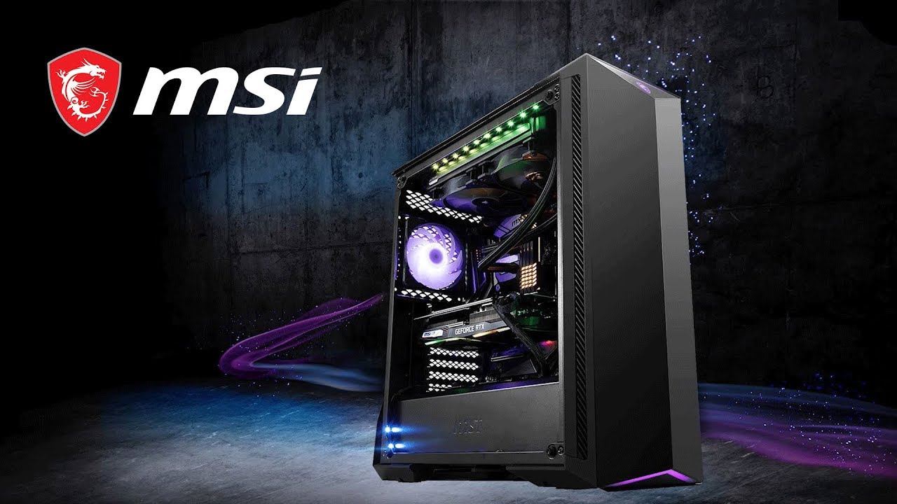 MSI GUNGNIR 100 Intel 10-Core i9-10900K 3.7GHz - Nvidia GeForce RTX 3080 10GB GDDR6X - Z490 Chipset - 2TB 7200RPM + 256GB SSD - 64GB DDR4 3000MHz - 850W - Windows 10 Gaming Desktop