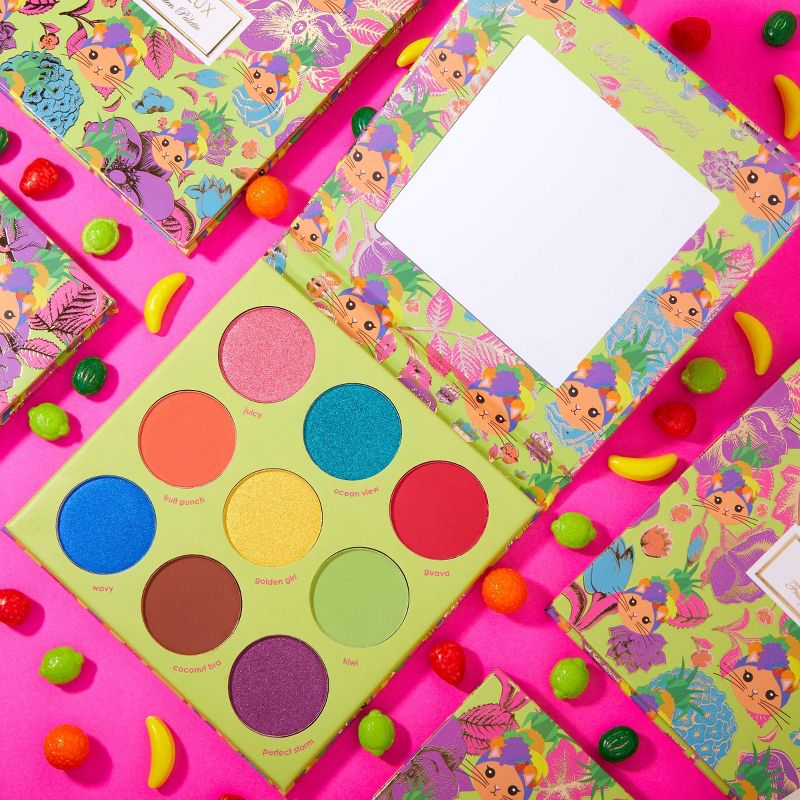 Winky Lux Kitten Pressed Pigment Palette - Fruity - 0.53 oz